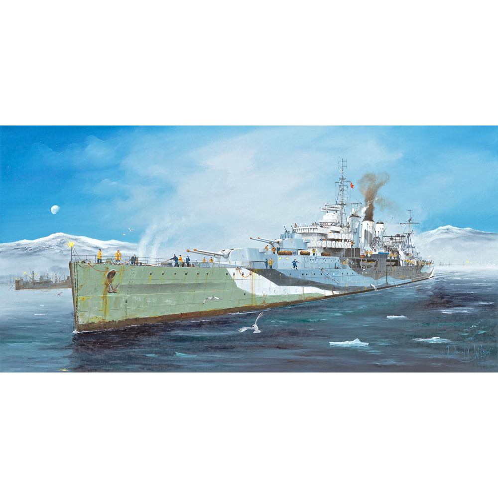 【新製品】05352 イギリス海軍 ケント級重巡洋艦 ケント