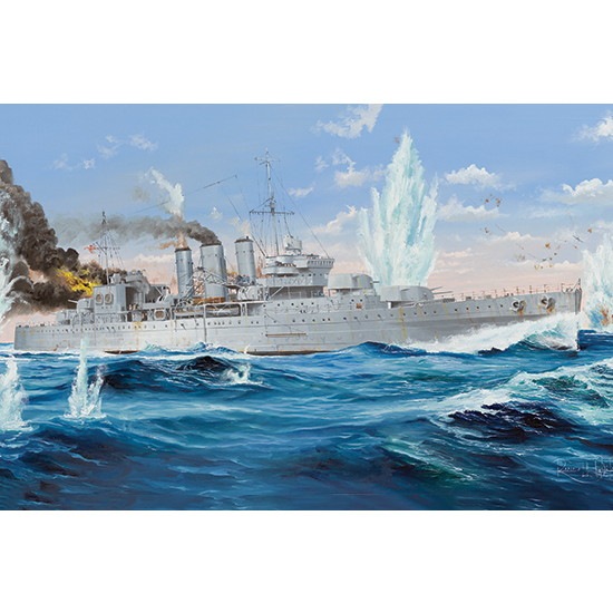 【新製品】05353 イギリス海軍 重巡洋艦 HMS コーンウォール