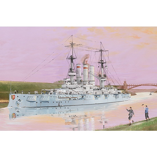 【新製品】05355 独海軍 戦艦 シュレスヴィヒ・ホルシュタイン 1908