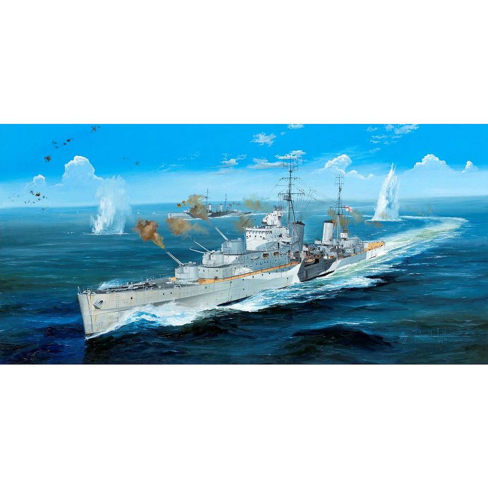 【新製品】05367 1/350 イギリス海軍 軽巡洋艦 HMS アルゴノート