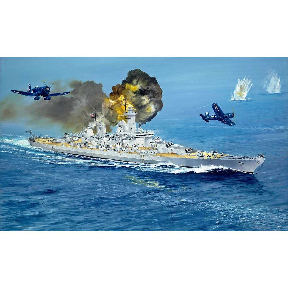 【新製品】05373 1/350 アメリカ海軍 戦艦 BB-68 オハイオ
