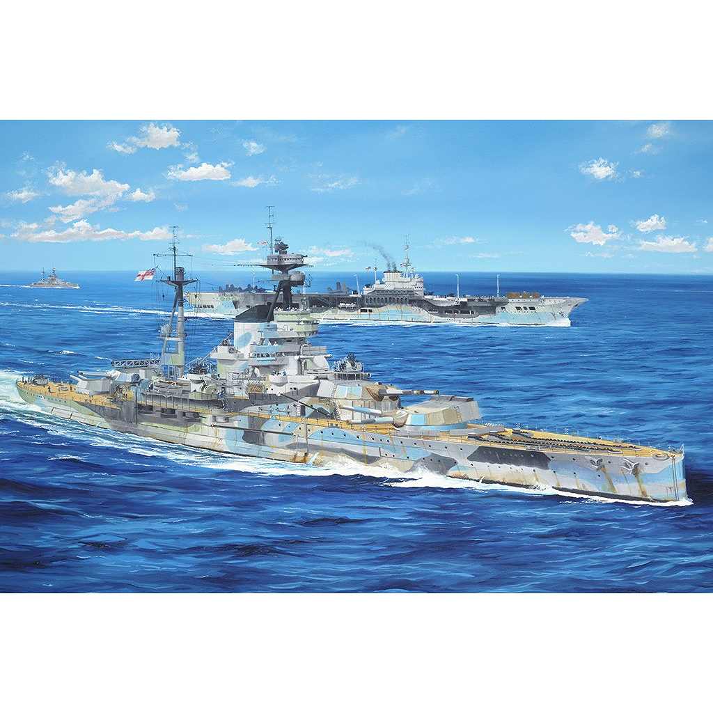 【新製品】05379 1/350 イギリス海軍 戦艦 HMS レゾリューション