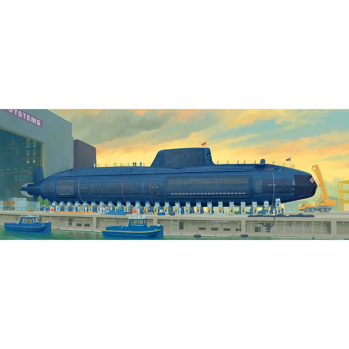 【新製品】05909 イギリス海軍 原子力潜水艦 HMS アスチュート