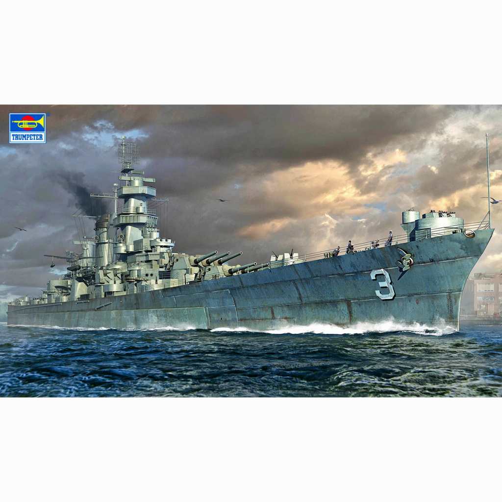 【新製品】06740 アメリカ海軍 大型巡洋艦 CB-3 ハワイ