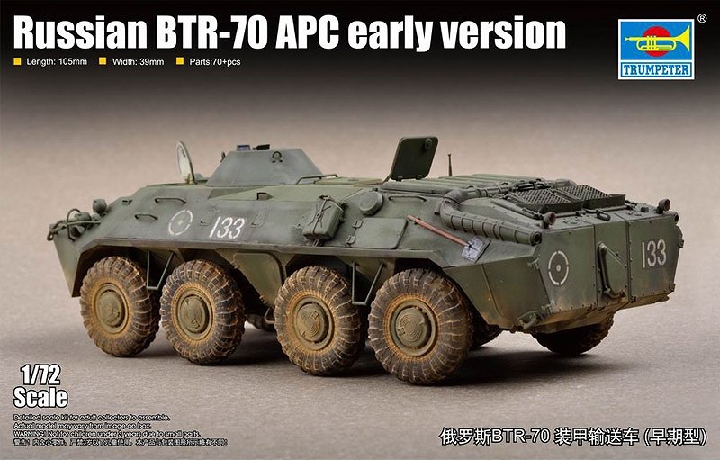 【新製品】07137)ソビエト軍 BTR-70 初期型