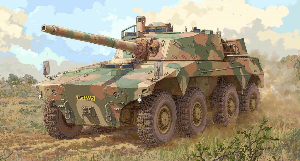 【新製品】09516)南アフリカ軍 ロイカット　8輪装甲車