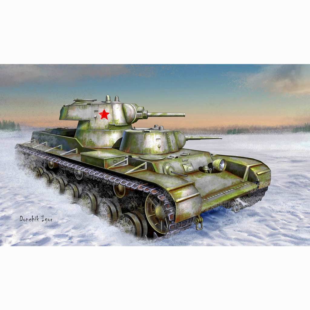 【新製品】09584 ソビエト軍 SMK多砲塔重戦車