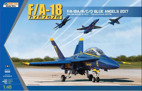 【新製品】K48073)F/A-18A/B/C/D ブルーエンジェルス2017年