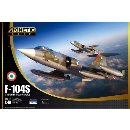 【新製品】K48093 1/48 F-104G/S ASA/M スターファイター イタリア空軍