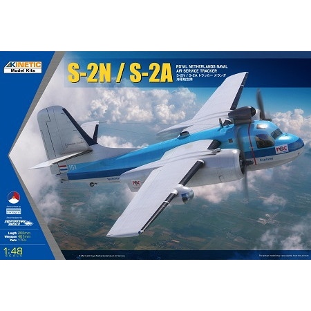 【新製品】K48118 1/48 S-2N/S-2A トラッカー オランダ海軍航空隊