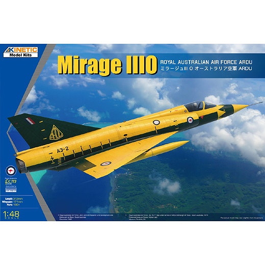 【新製品】K48145 1/48 ダッソー ミラージュIIIO オーストラリア空軍 ARDU