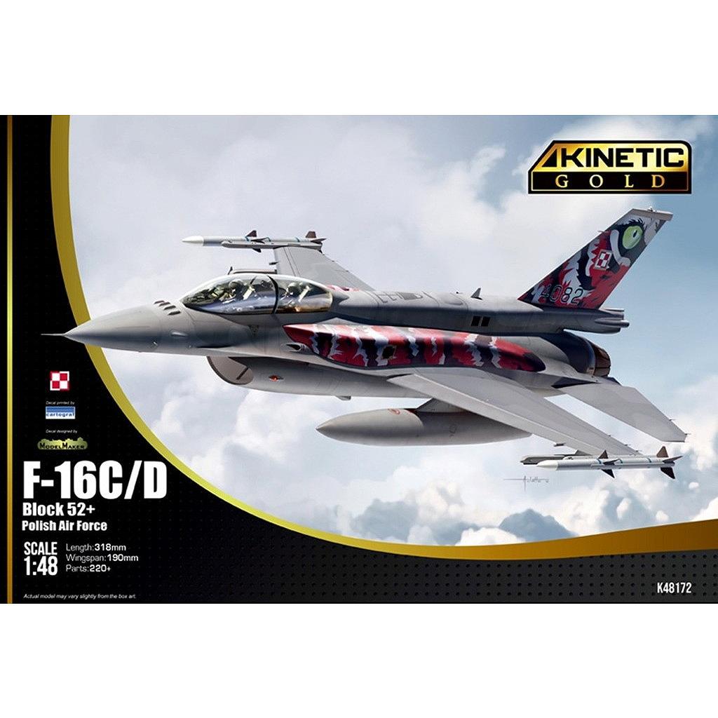 【新製品】K48172 1/48 ポーランド空軍 F-16C/D ブロック52+ ファイティングファルコン