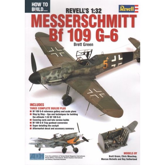 【再入荷】How to build REVELL'S 1/32 メッサーシュミット Bf109G-6