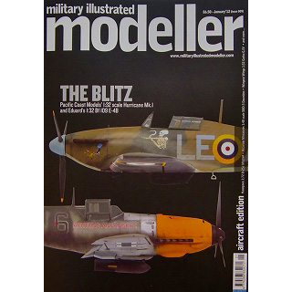 【新製品】[9771747502096] ミリタリーイラストレイテッドモデラー009)THE BLITZ 1/32ハリケーンMk.I 1/32Bf109E-4B