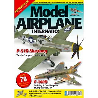 【新製品】[9771747504755] モデルエアプレーンインターナショナル 75)1/32 Ｆ-100 P-51D