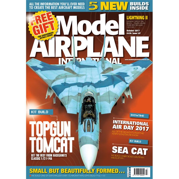 【新製品】モデルエアプレーンインターナショナル 147)TOPGUN TOMCAT