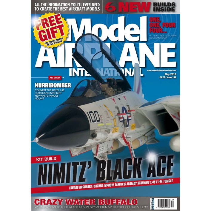 【新製品】モデルエアプレーンインターナショナル 154)NIMITZ' BLACK ACE