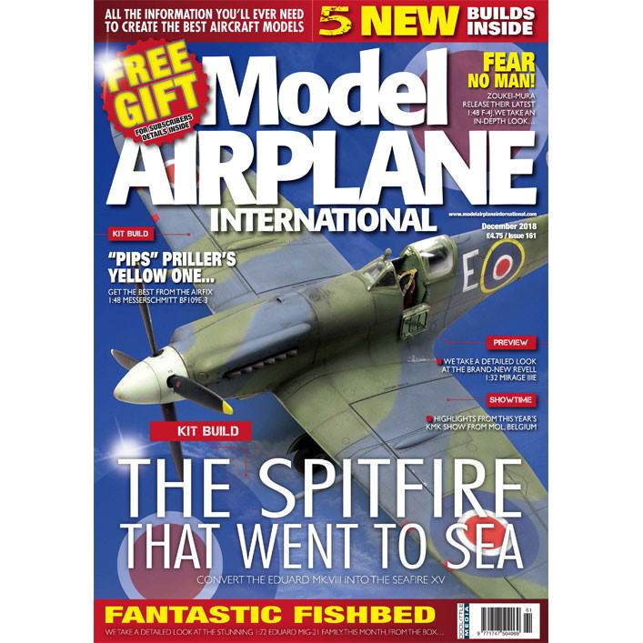 【新製品】モデルエアプレーンインターナショナル 161 THE SPITFIRE THAT WENT TO SEA