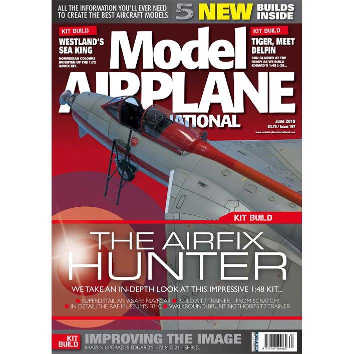 【新製品】モデルエアプレーンインターナショナル 167 THE AIRFIX HUNTER