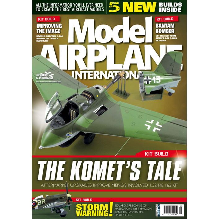 【新製品】モデルエアプレーンインターナショナル 168 THE KOMET'S TALE