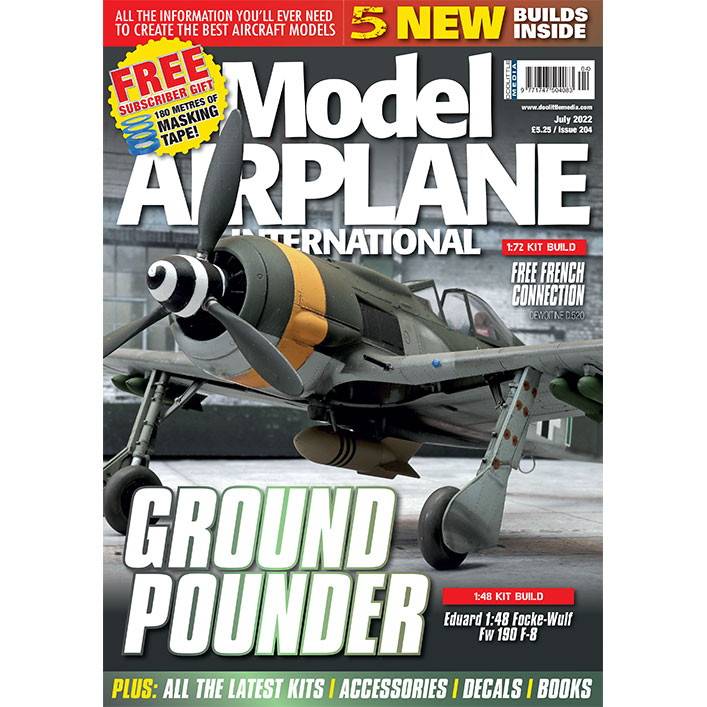 【新製品】モデルエアプレーンインターナショナル 204 GROUND POUNDER