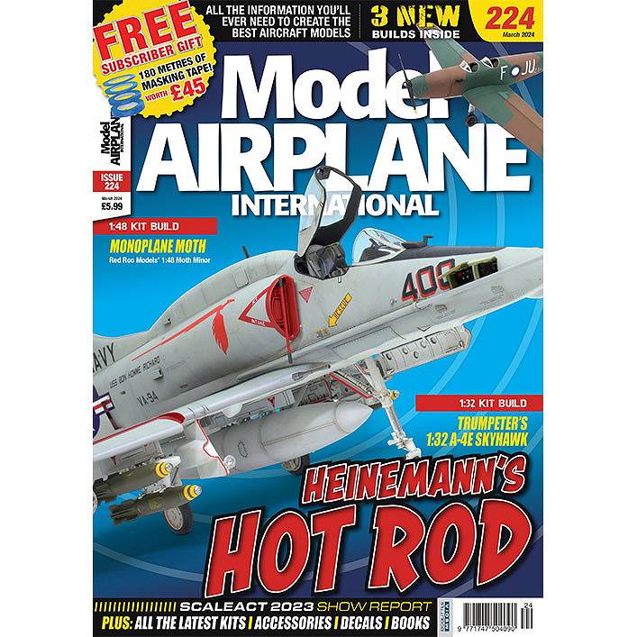 【新製品】モデルエアプレーンインターナショナル 224 HEINEMANN'S HOT ROD