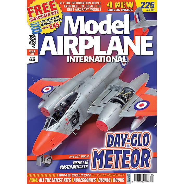 【新製品】モデルエアプレーンインターナショナル 225 DAY-GLO METEOR