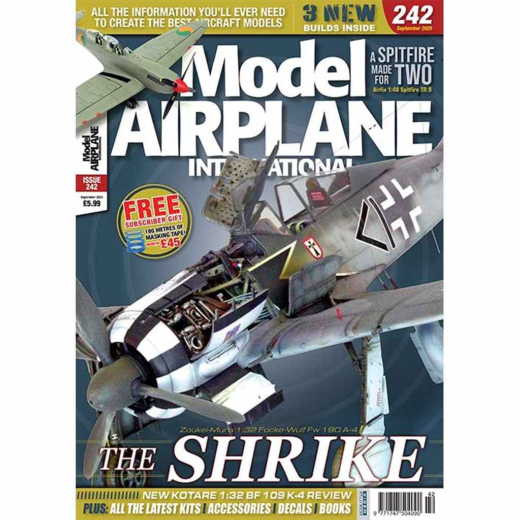 【新製品】モデルエアプレーンインターナショナル 242 THE SHRIKE