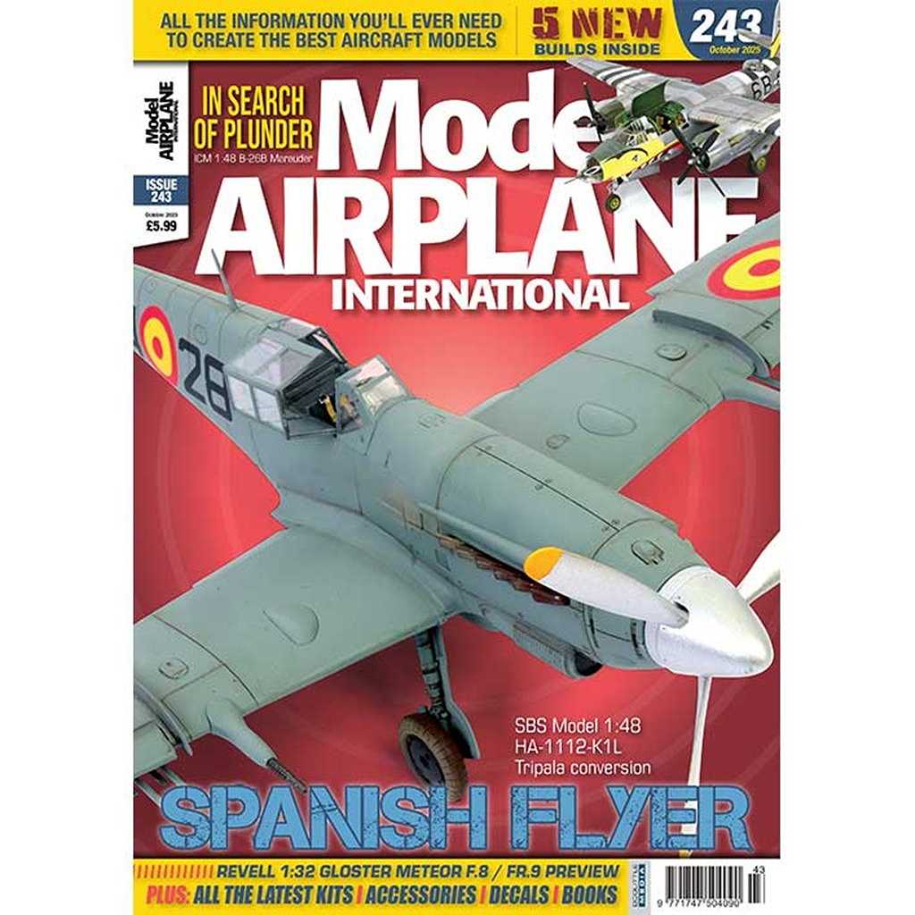 【新製品】モデルエアプレーンインターナショナル 243 SPANISH FLYER