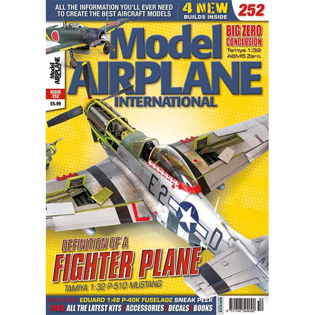 【新製品】モデルエアプレーンインターナショナル 252 DEFINITION OF A FIGHTER PLANE