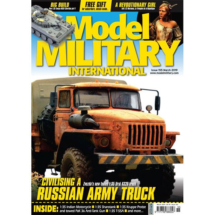 【新製品】モデルミリタリーインターナショナル 155 RUSSIAN ARMY TRUCK