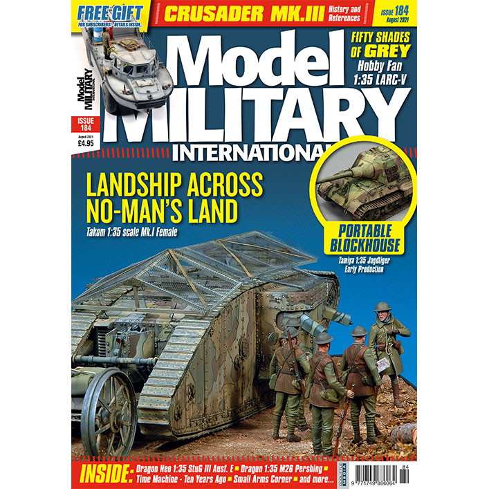 【新製品】モデルミリタリーインターナショナル 184 LANDSHIP ACROSS NO-MAN'S LAND