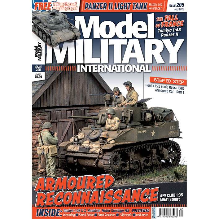 【新製品】モデルミリタリーインターナショナル 205 ARMOURED RECONNAISSANCE