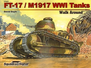 【新製品】[9780897476362] 27023)ルノー FT-17/M1917 WWI 戦車
