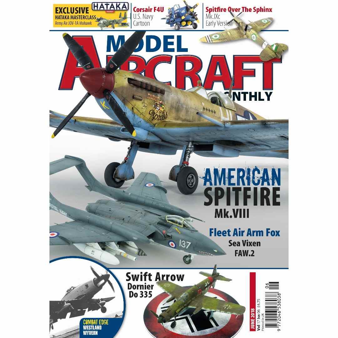 【新製品】MODEL Aircraft Vol.17-06 AMERICAN SPITFIRE Mk.VIII
