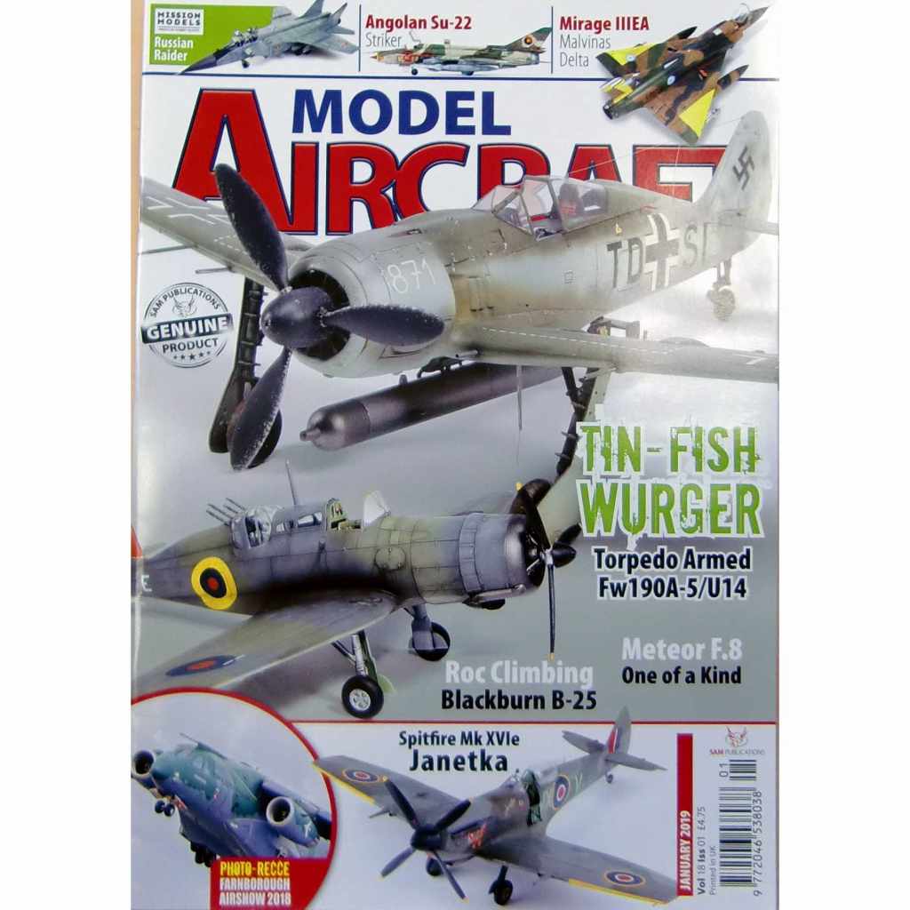 【新製品】MODEL Aircraft Vol.18-01 TIN-FISH WURGER