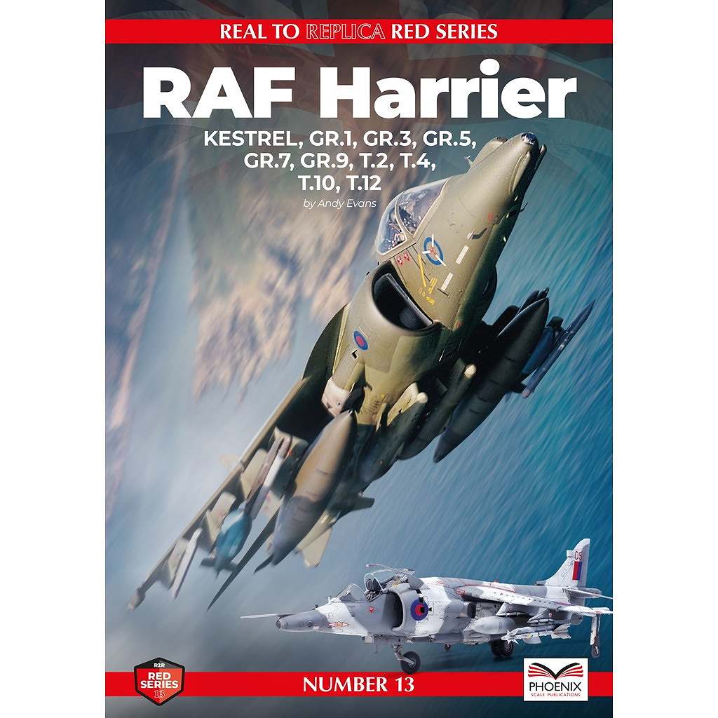 【新製品】R2R Red Series 13 イギリス空軍 ハリアー ケストレル・GR.1・GR.3・GR.5・GR.7・ GR.9・T.2・T.4・T.10・T.12