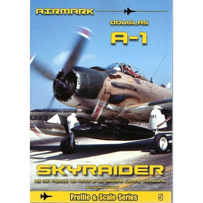 【新製品】AIRMARK MRG05 プロフィール&スケールシリーズ ダグラス A-1 スカイレーダー 米空軍/米海軍/米海兵隊