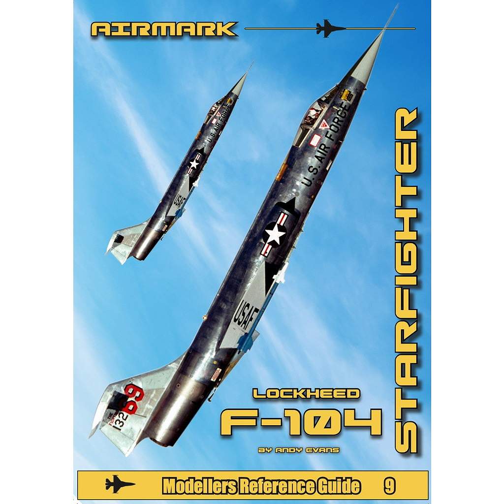 【新製品】AIRMARK AMMRG09 プロフィール&スケールシリーズ ロッキード F-104 スターファイター