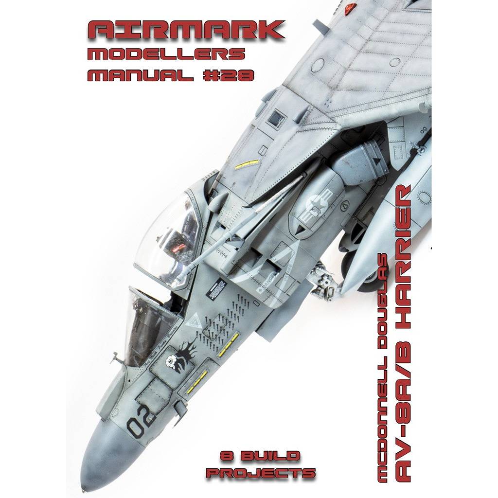 【新製品】AIRMARK AMM28 モデラーズマニュアル 28 マクドネル・ダグラス AV-8A/B ハリアー
