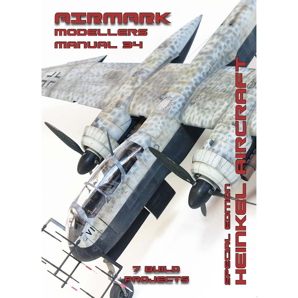 【新製品】AIRMARK AMM34 モデラーズマニュアル 34 ハインケルの飛行機