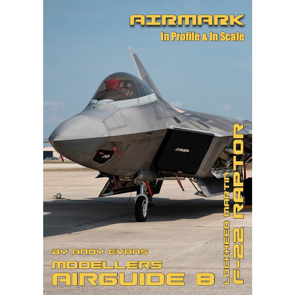 【新製品】AIRMARK AA08 モデラーズエアガイド8 ロッキード・マーティン F-22 ラプター
