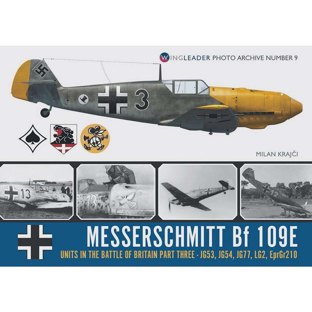【新製品】WPA09 メッサーシュミット Bf109E バトル・オブ・ブリテン Pt.3 JG53・JG54・JG77・LG2・EprGr210