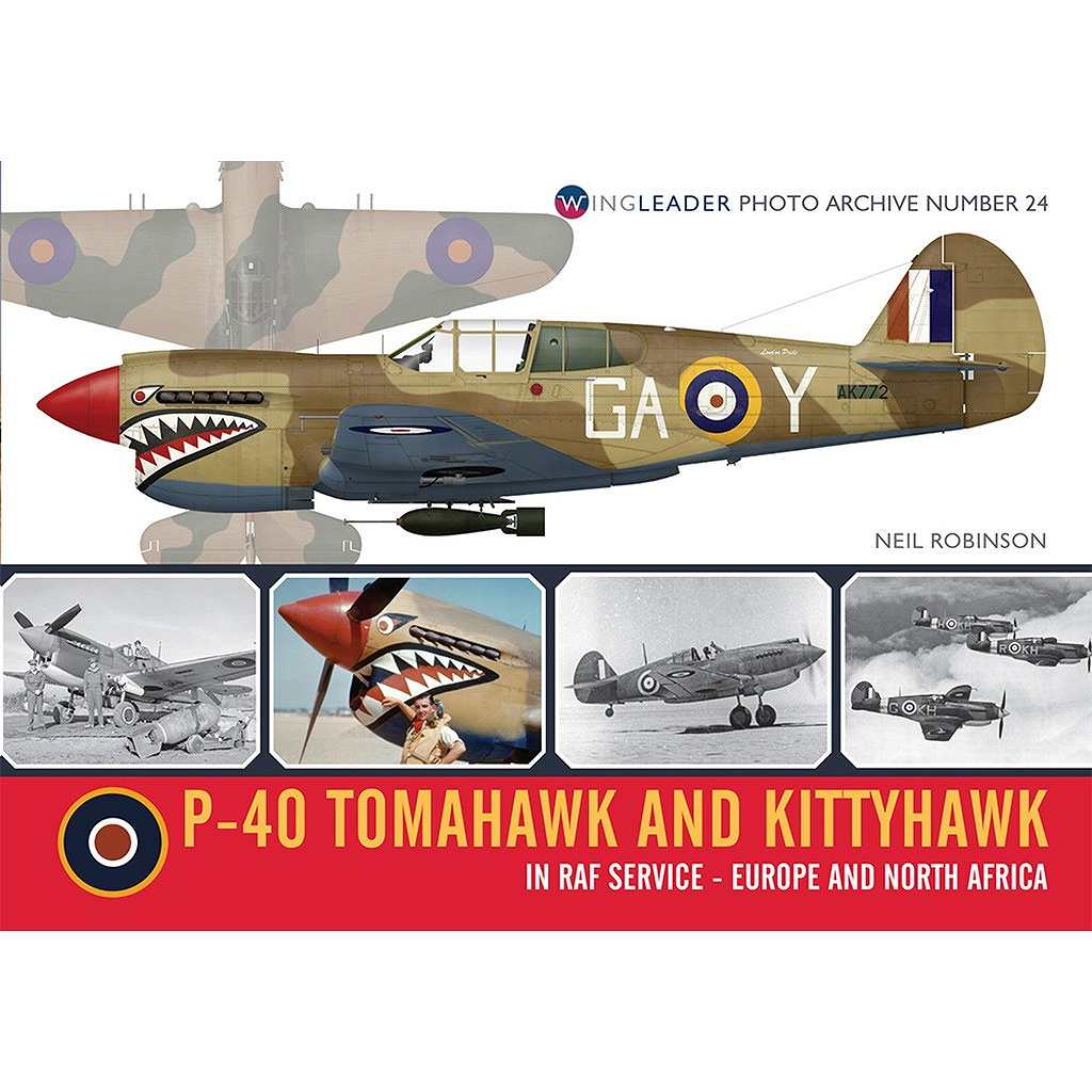 【新製品】WPA24 カーチス P-40 トマホーク & キティホーク イギリス空軍