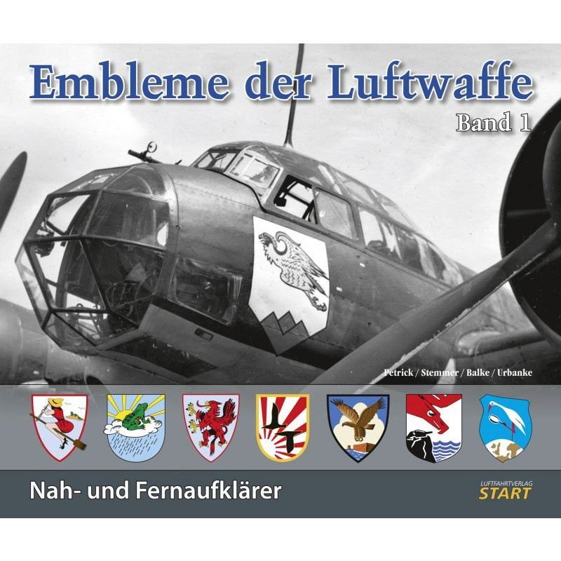 【新製品】EDL-Vol.1 ルフトヴァッフェの部隊エンブレム 1 -戦術および戦略偵察部隊-
