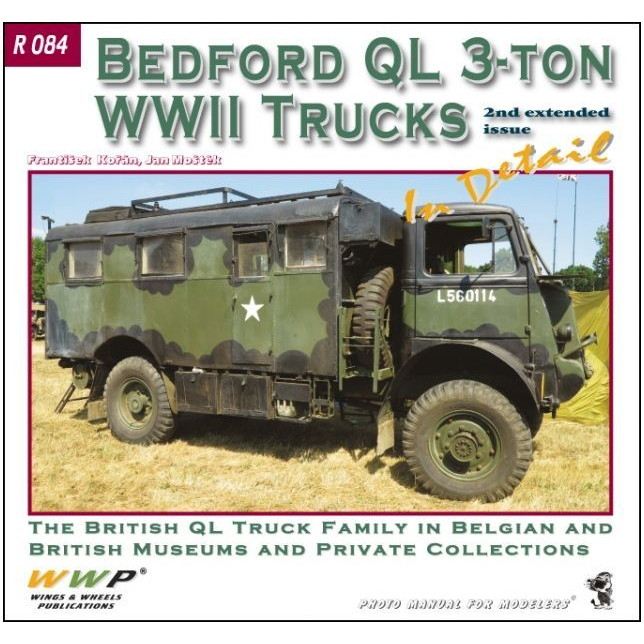 【新製品】R084 WWII 英 ベッドフォードQLトラック ディテール写真集