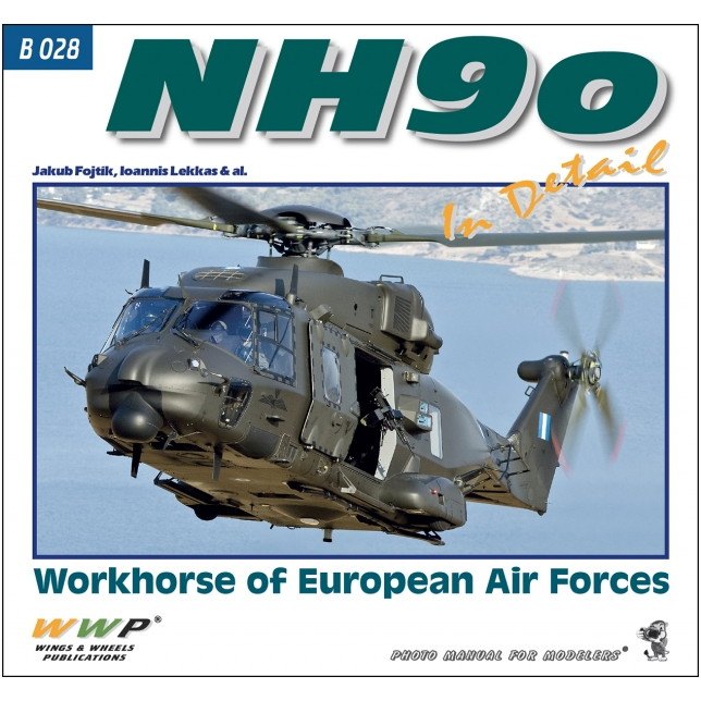 【新製品】B028 現用 欧州各国のNH90ヘリコプター ディテール写真集