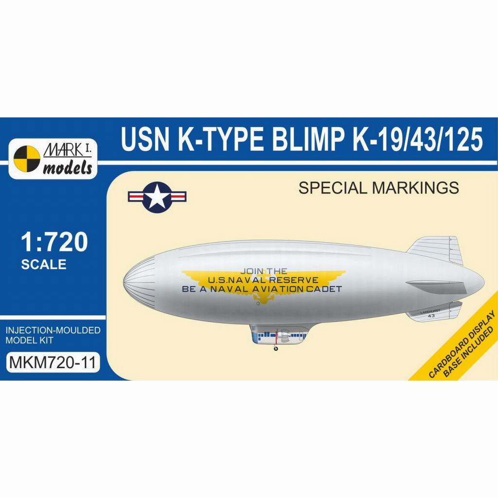 【新製品】MKM72011 K級軟式飛行船 (K-19/43/125) ｢スペシャルマーク｣