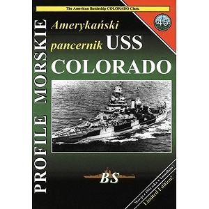 【新製品】PROFILE MORSKIE No.45)米国海軍 戦艦 コロラド 1944