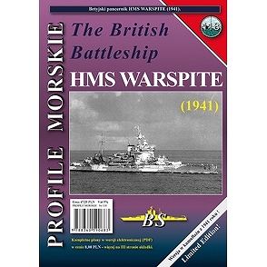 【新製品】PROFILE MORSKIE No.118)英国海軍 戦艦 ウォースパイト 1941